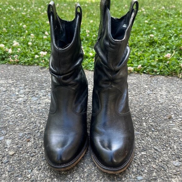 Lavorazione Artigiana Leather Ankle Boots Sz EU 36/ US 6 - Picture 5 of 10